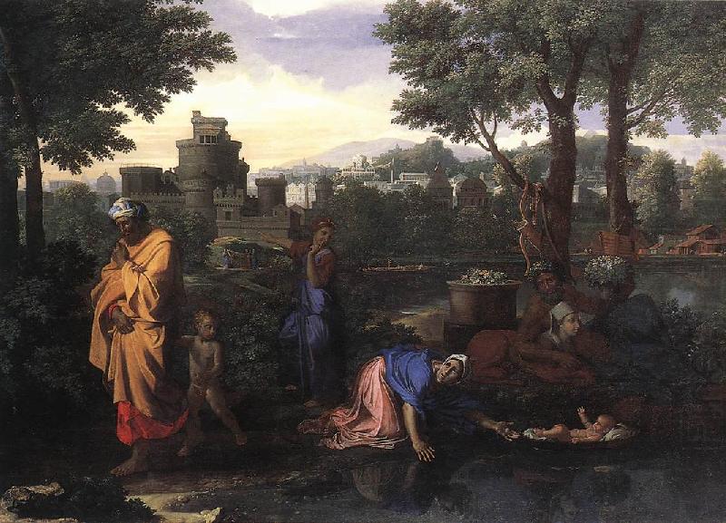 Nicolas Poussin Exposition of Moses china oil painting image